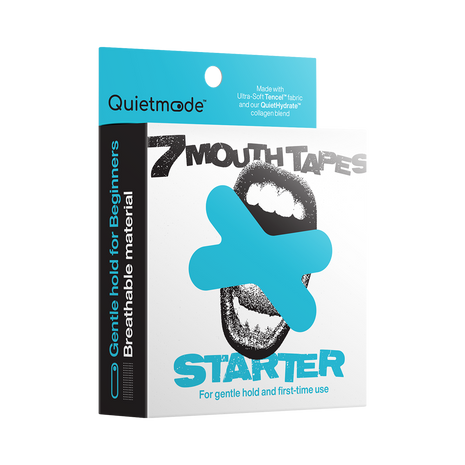 QuietMode™ Starter Mouth Tape – Gentle Hold for First-Time Users