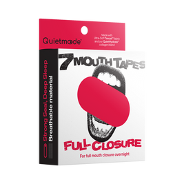 QuietMode™ Full Closure Mouth Tape – Deep Hold for Restorative Sleep