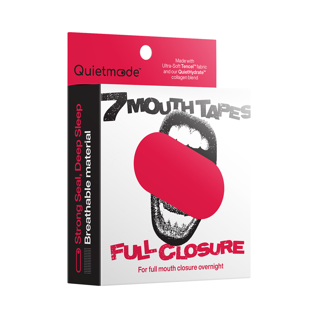QuietMode™ Full Closure Mouth Tape – Deep Hold for Restorative Sleep
