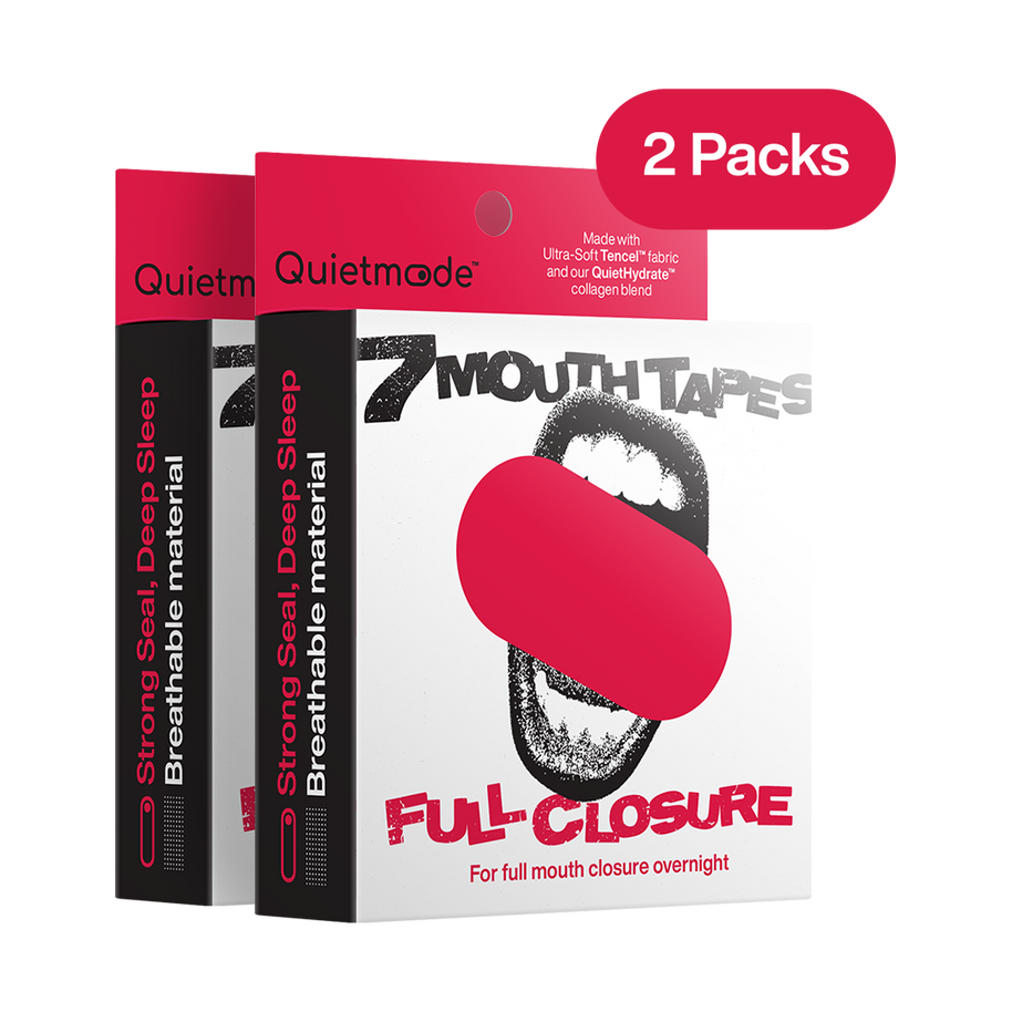 QuietMode™ Full Closure Mouth Tape – Deep Hold for Restorative Sleep