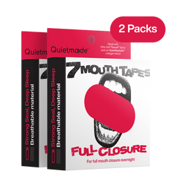 QuietMode™ Full Closure Mouth Tape – Deep Hold for Restorative Sleep