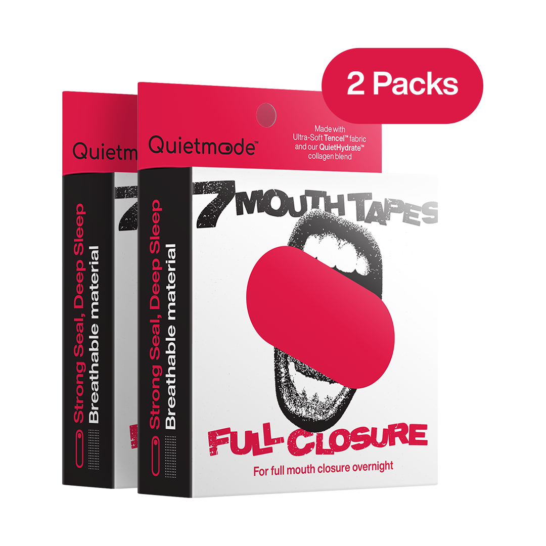 QuietMode™ Full Closure Mouth Tape – Deep Hold for Restorative Sleep