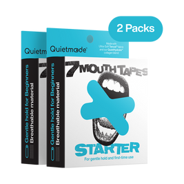 QuietMode™ Starter Mouth Tape – Gentle Hold for First-Time Users