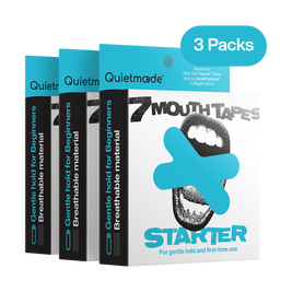 QuietMode™ Starter Mouth Tape – Gentle Hold for First-Time Users