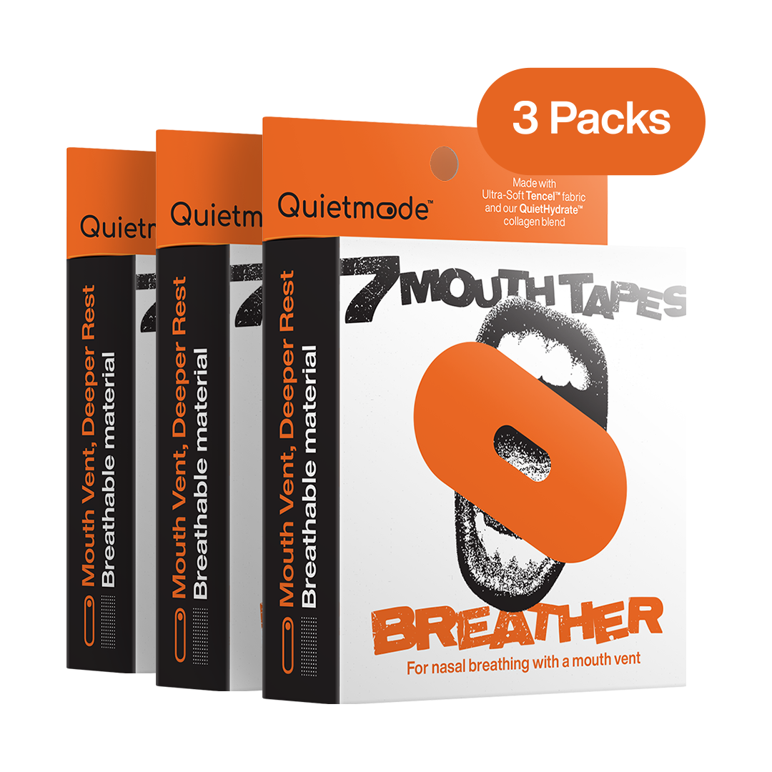 QuietMode™ Breather Mouth Tape – Gentle Airflow for Calm Sleepers