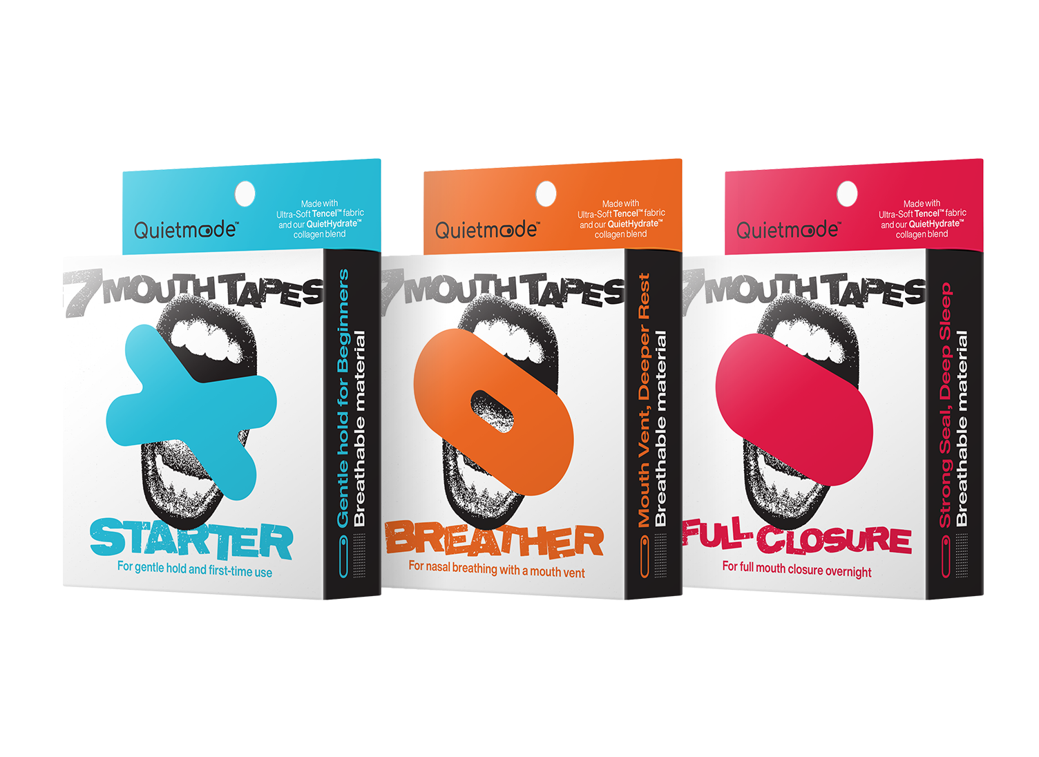 QuietMode™ Discovery Pack – Find Your Perfect Sleep Seal